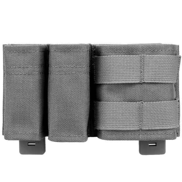 WOSPORT FAST 9MM &5.56 DOUBLE MAG POUCH (SHORT) [WST-MG-F-06]