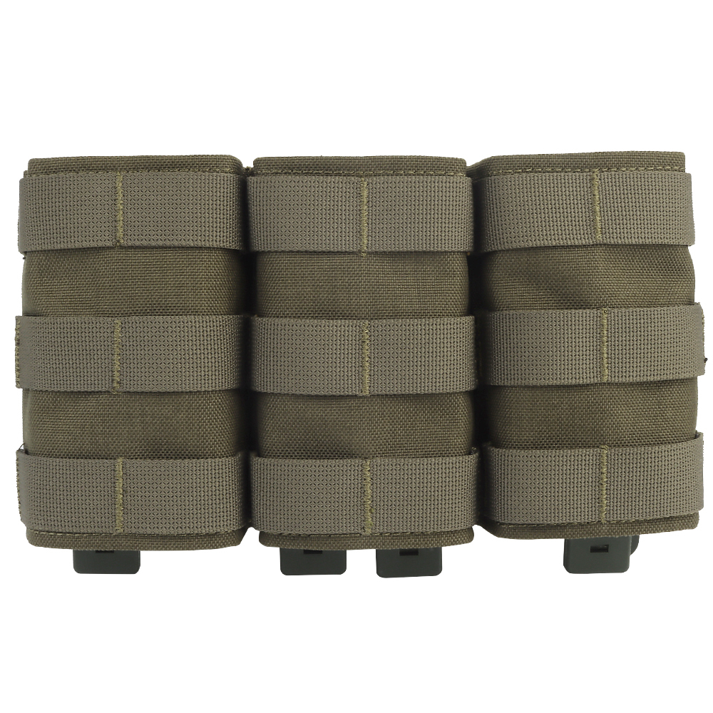 WOSPORT FAST 5.56 TRIPLE MAG POUCH (LONG) [WST-MG-F-14]