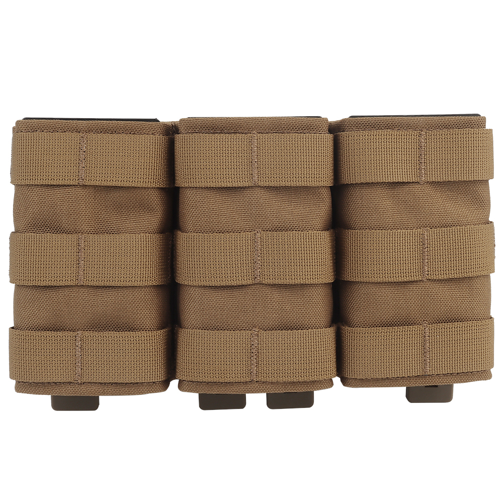 WOSPORT FAST 5.56 TRIPLE MAG POUCH (LONG) [WST-MG-F-14]