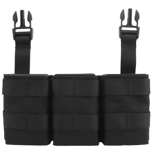 WOSPORT FAST 5.56 TRIPLE MAG POUCH (MEDIUM) FRONT PANEL[WST-MG-F-21]