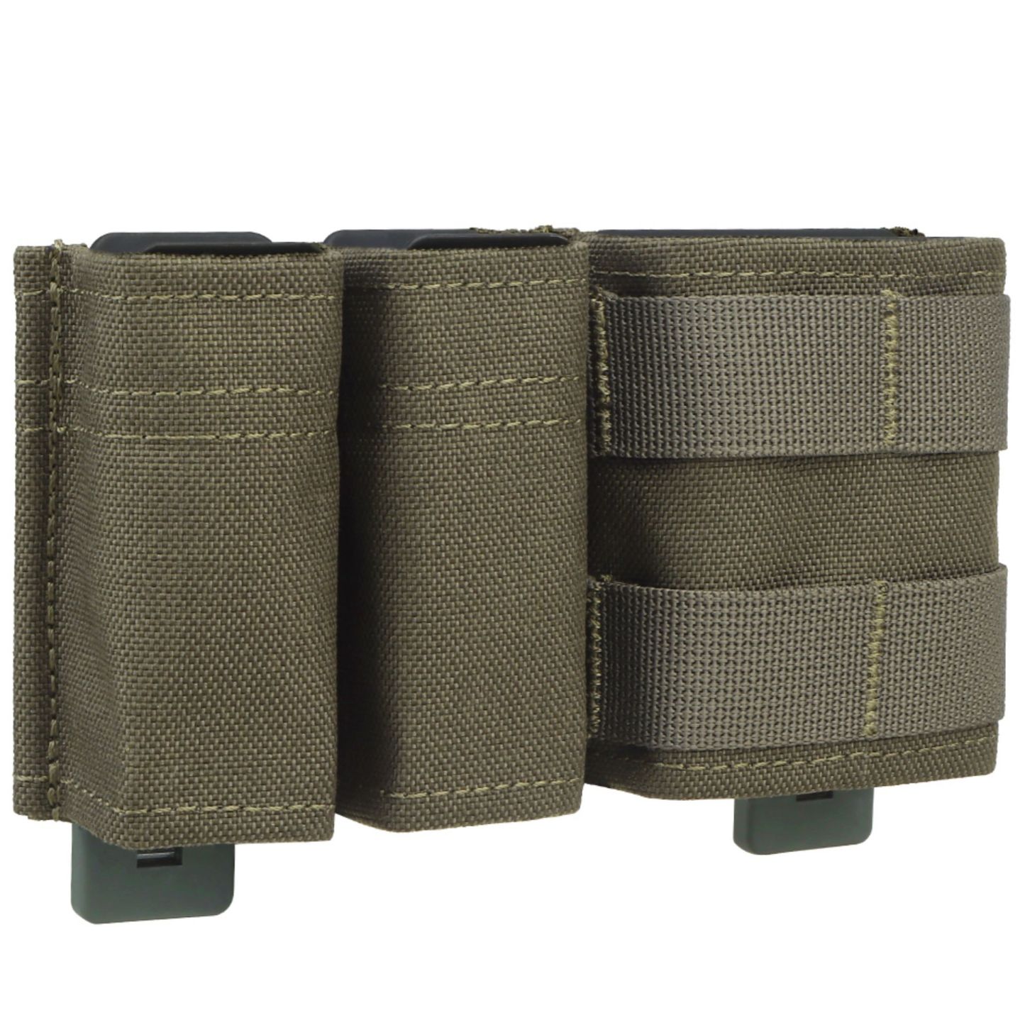 WOSPORT FAST 9MM &5.56 DOUBLE MAG POUCH (SHORT) [WST-MG-F-06]