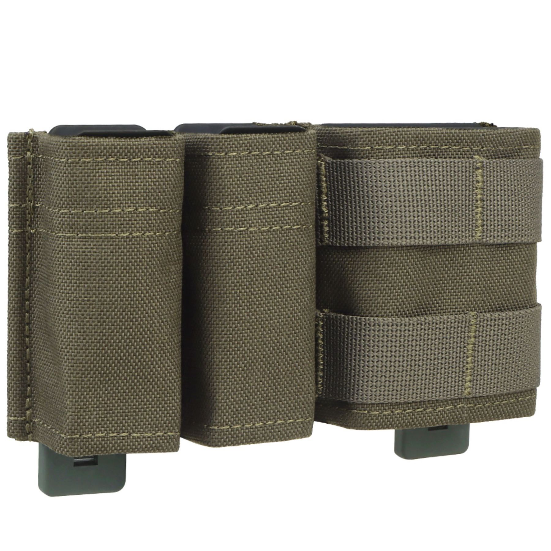 WOSPORT FAST 9MM &5.56 DOUBLE MAG POUCH (SHORT) [WST-MG-F-06]