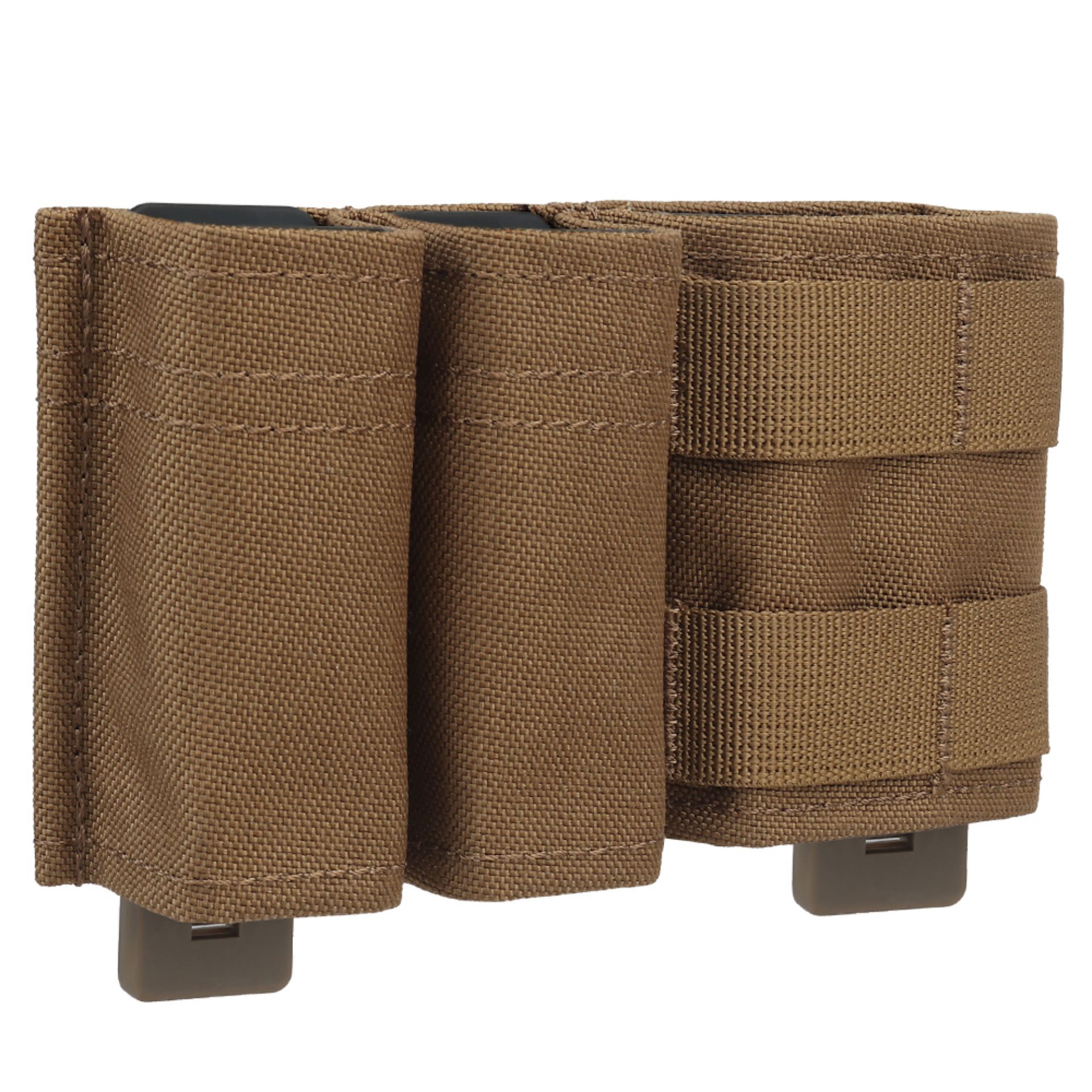 WOSPORT FAST 9MM &5.56 DOUBLE MAG POUCH (SHORT) [WST-MG-F-06]