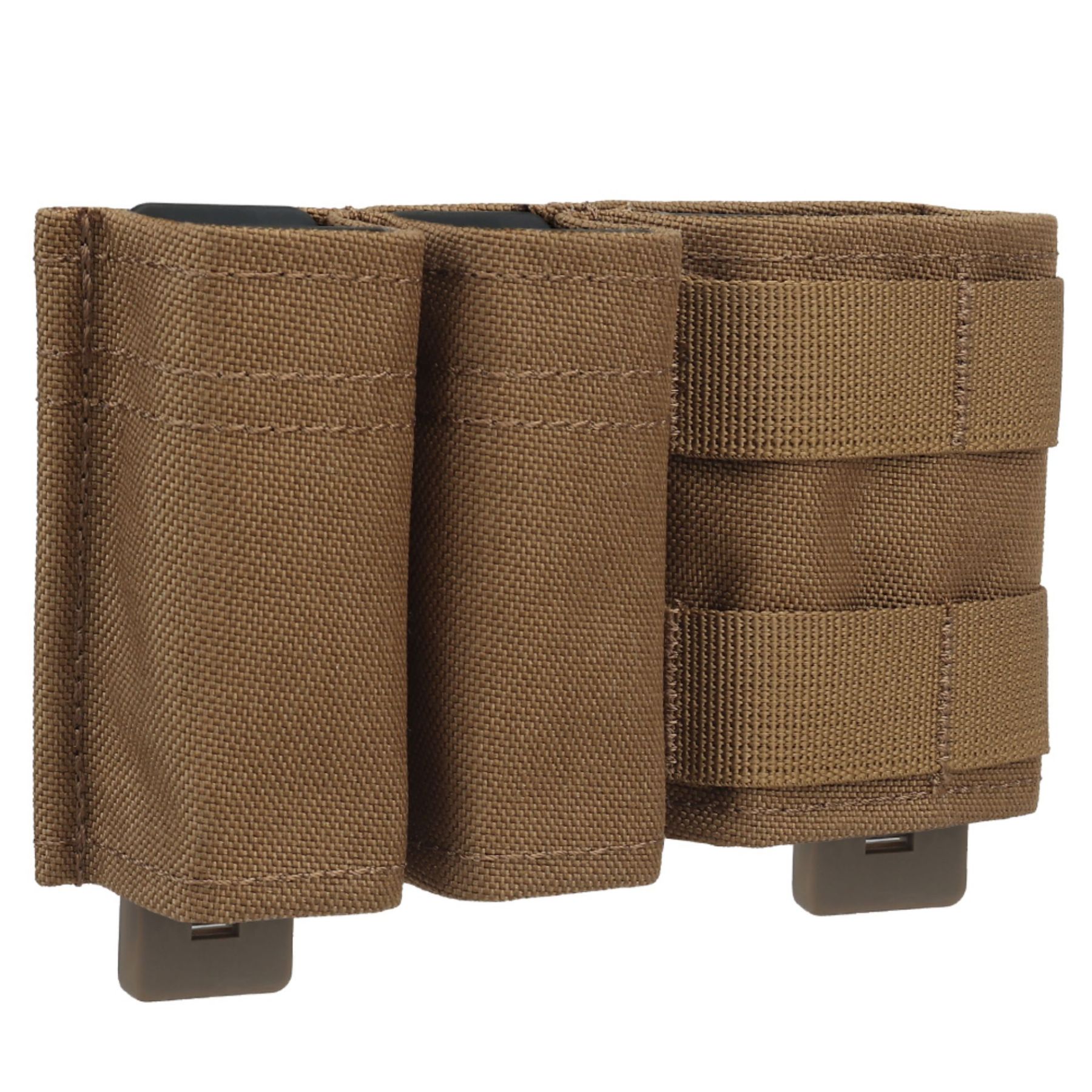 WOSPORT FAST 9MM &5.56 DOUBLE MAG POUCH (SHORT) [WST-MG-F-06]