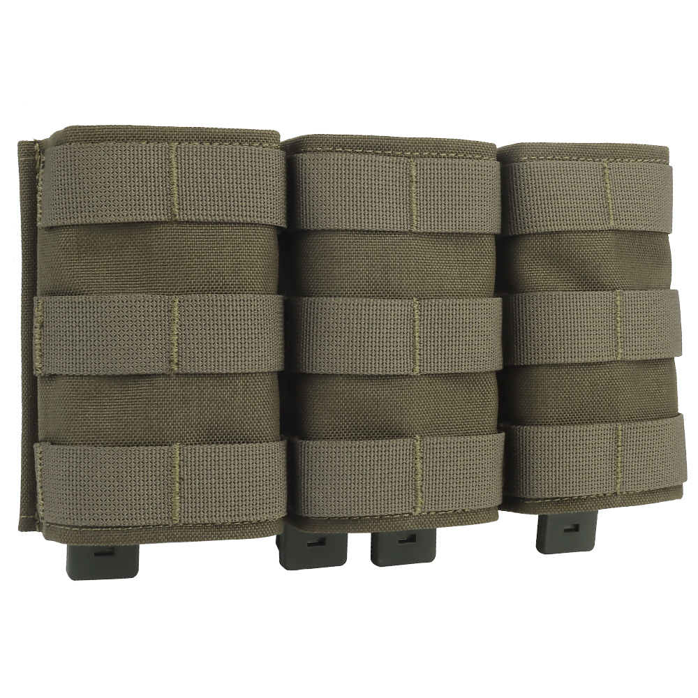 WOSPORT FAST 5.56 TRIPLE MAG POUCH (LONG) [WST-MG-F-14]