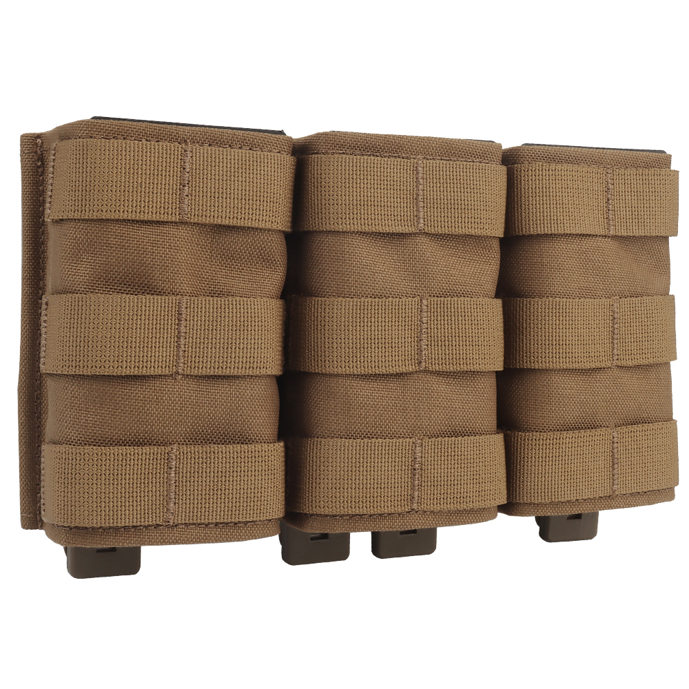 WOSPORT FAST 5.56 TRIPLE MAG POUCH (LONG) [WST-MG-F-14]