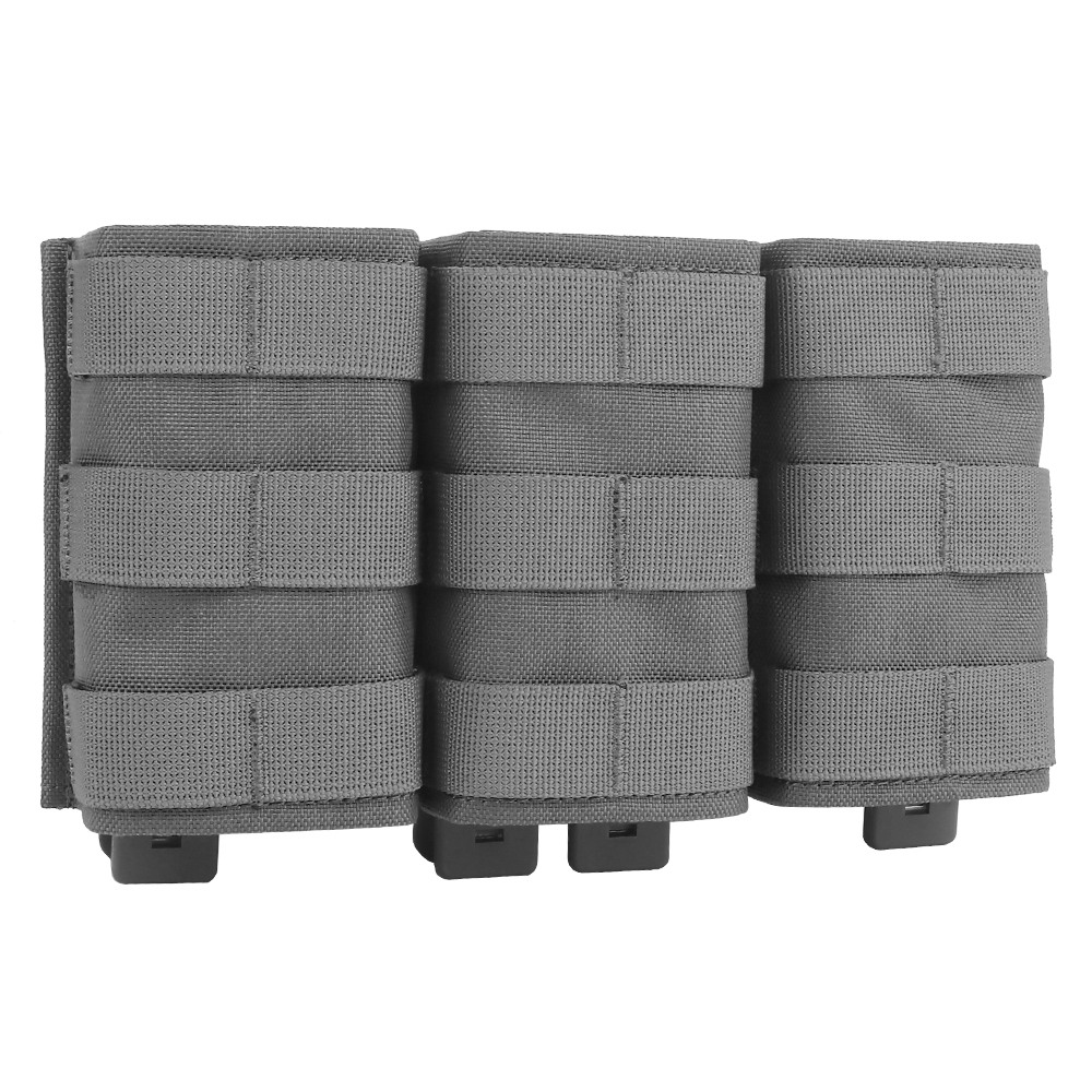 WOSPORT FAST 5.56 TRIPLE MAG POUCH (LONG) [WST-MG-F-14]