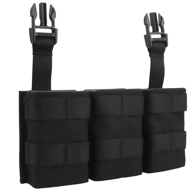 WOSPORT FAST 5.56 TRIPLE MAG POUCH (MEDIUM) FRONT PANEL[WST-MG-F-21]