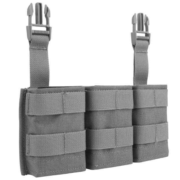 WOSPORT FAST 5.56 TRIPLE MAG POUCH (MEDIUM) FRONT PANEL[WST-MG-F-21]