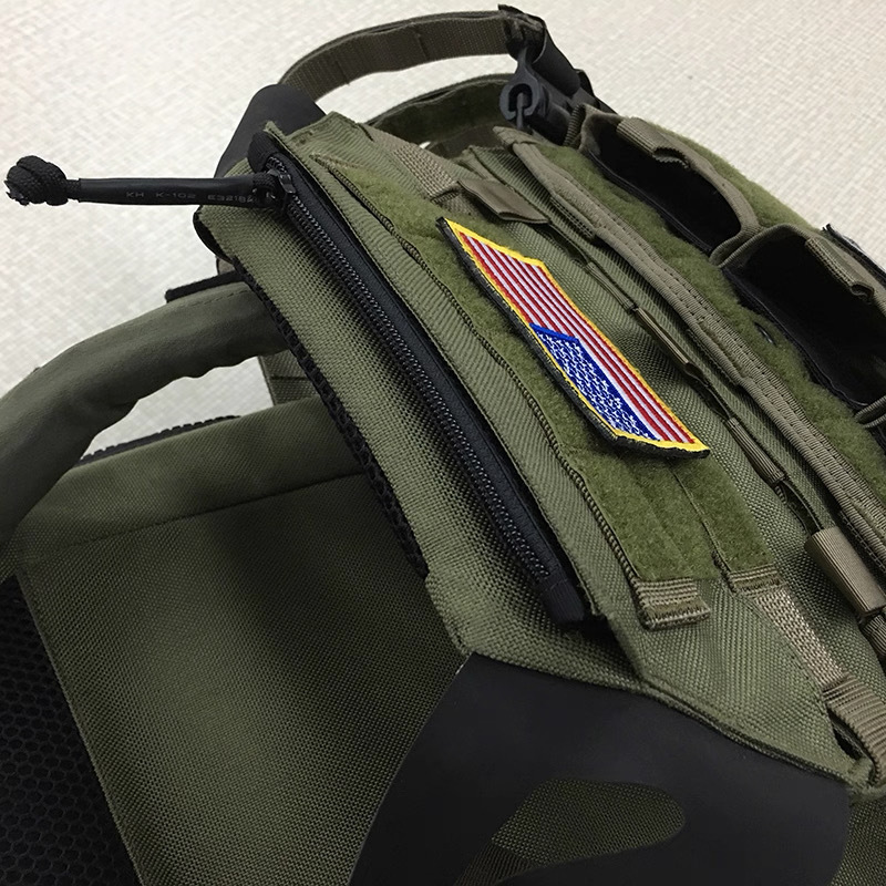 TWINFALCONS PLATE CARRIER ZIPPER  CLOSURE[TW-OT11]