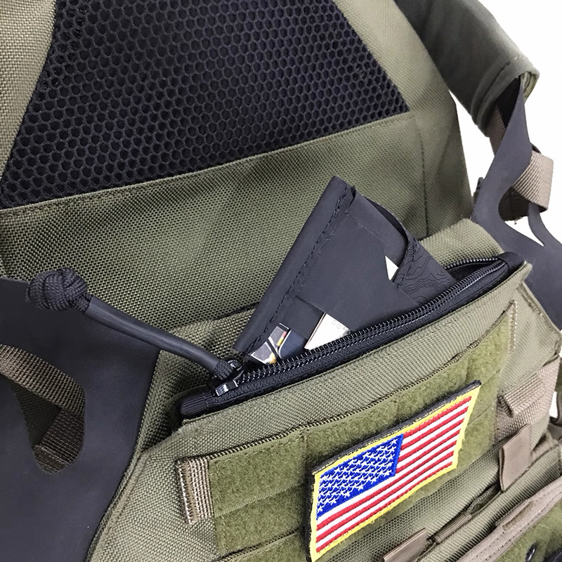 TWINFALCONS PLATE CARRIER ZIPPER  CLOSURE[TW-OT11]