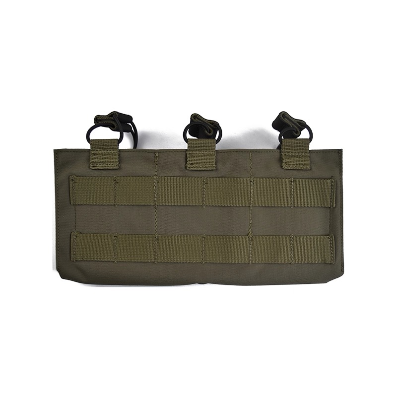 TWINFALCONS TRIPLE 7.62 OPEN TOP RIFLE MAG POUCH[TW-M060]