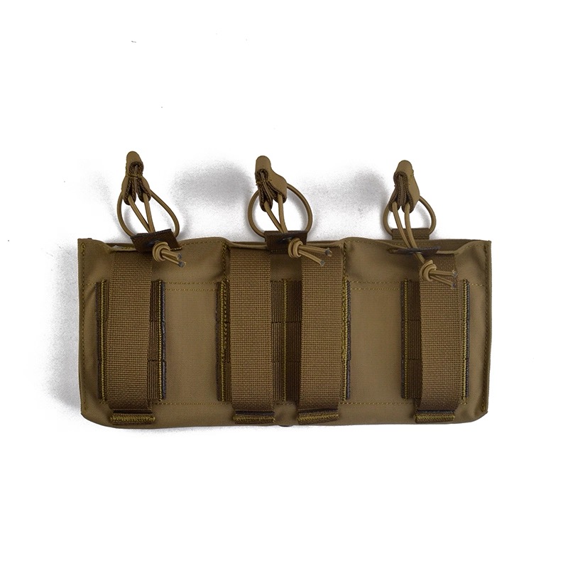 TWINFALCONS TRIPLE 7.62 OPEN TOP RIFLE MAG POUCH[TW-M060]