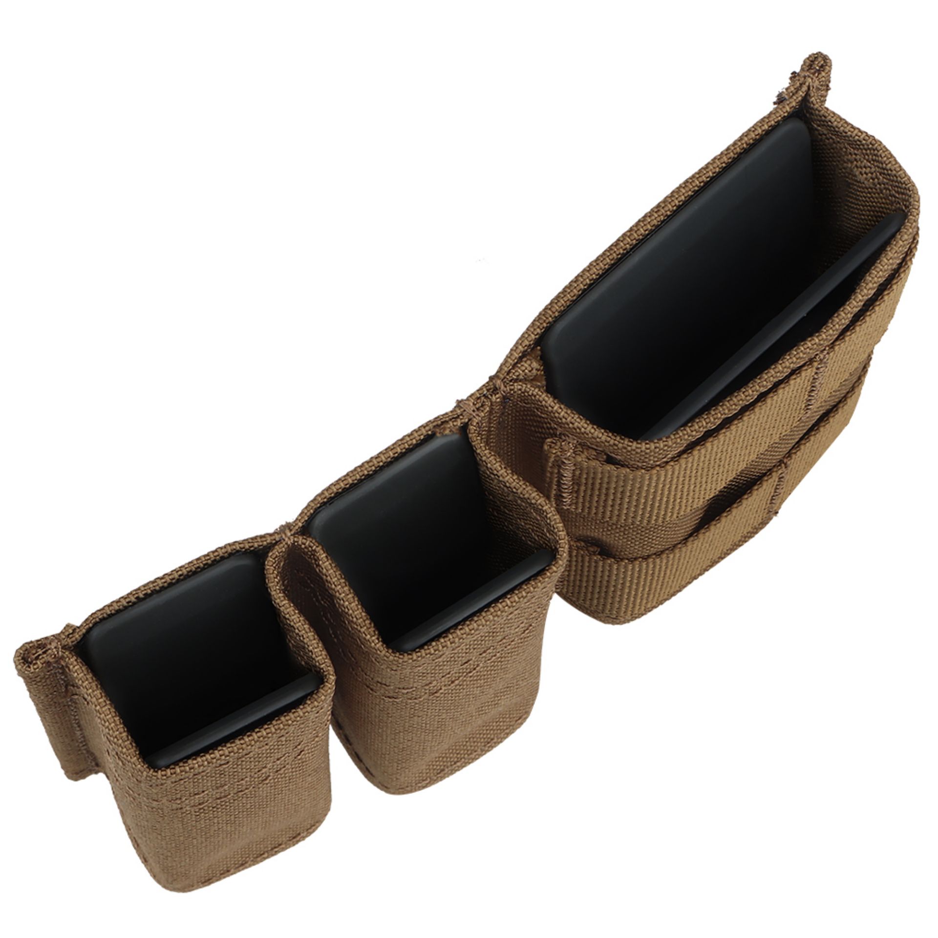 WOSPORT FAST 9MM &5.56 DOUBLE MAG POUCH (SHORT) [WST-MG-F-06]