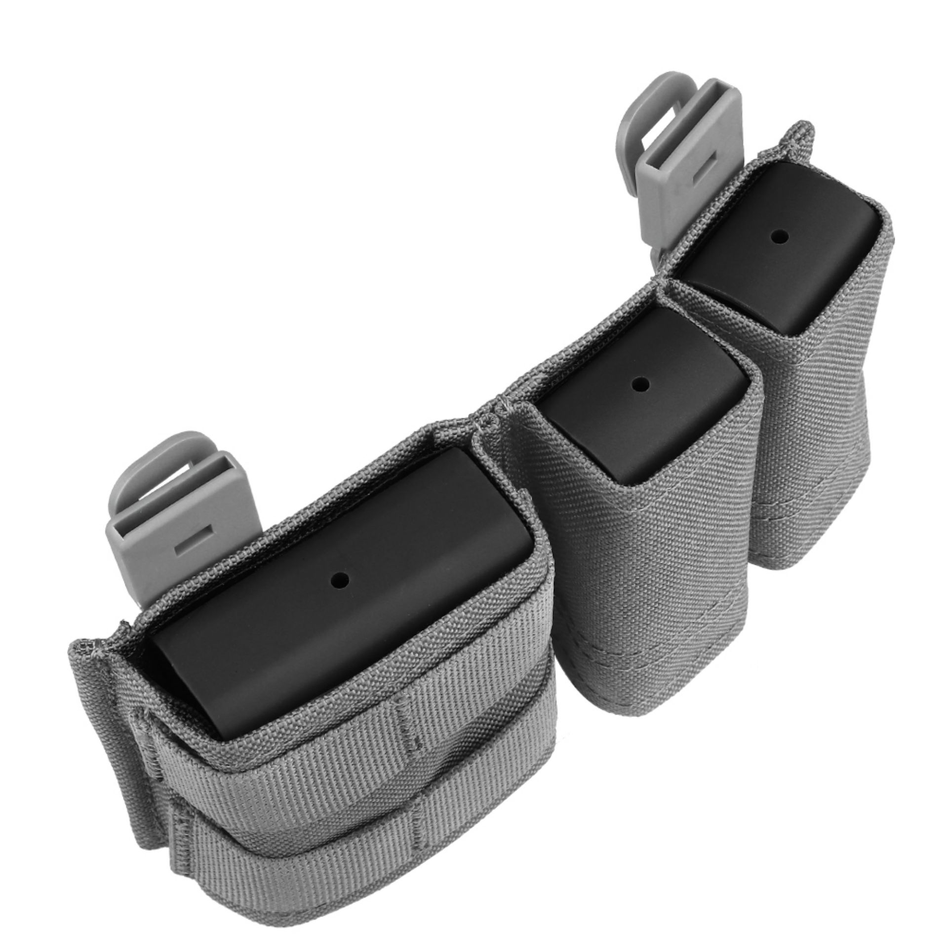 WOSPORT FAST 9MM &5.56 DOUBLE MAG POUCH (SHORT) [WST-MG-F-06]
