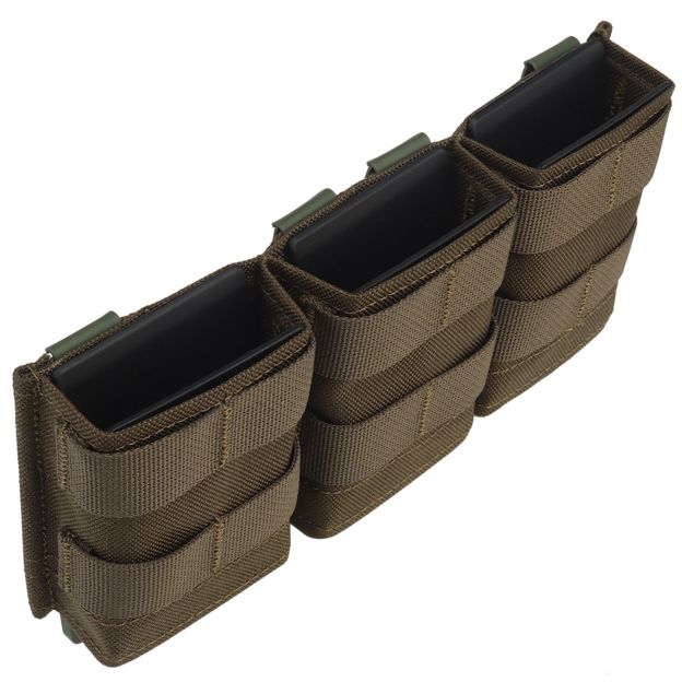 WOSPORT FAST 5.56 TRIPLE MAG POUCH (MEDIUM) [WST-MG-F-12]