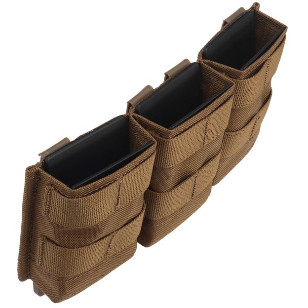 WOSPORT FAST 5.56 TRIPLE MAG POUCH (MEDIUM) [WST-MG-F-12]