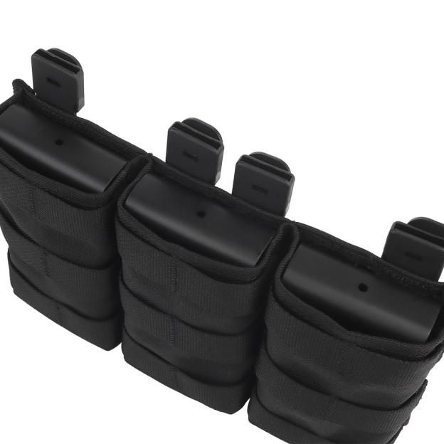WOSPORT FAST 5.56 TRIPLE MAG POUCH (LONG) [WST-MG-F-14]