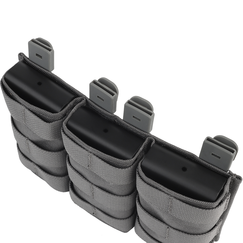 WOSPORT FAST 5.56 TRIPLE MAG POUCH (LONG) [WST-MG-F-14]