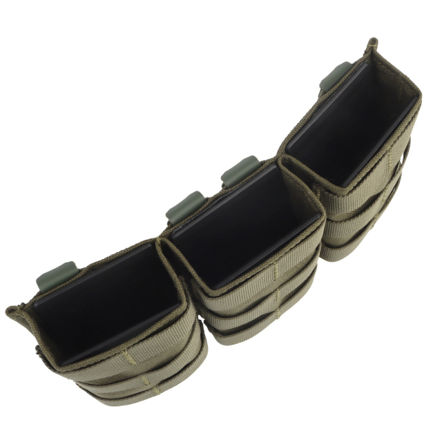 WOSPORT FAST 7.62 TRIPLE MAG POUCH (LONG)[WST-MG-F-19]