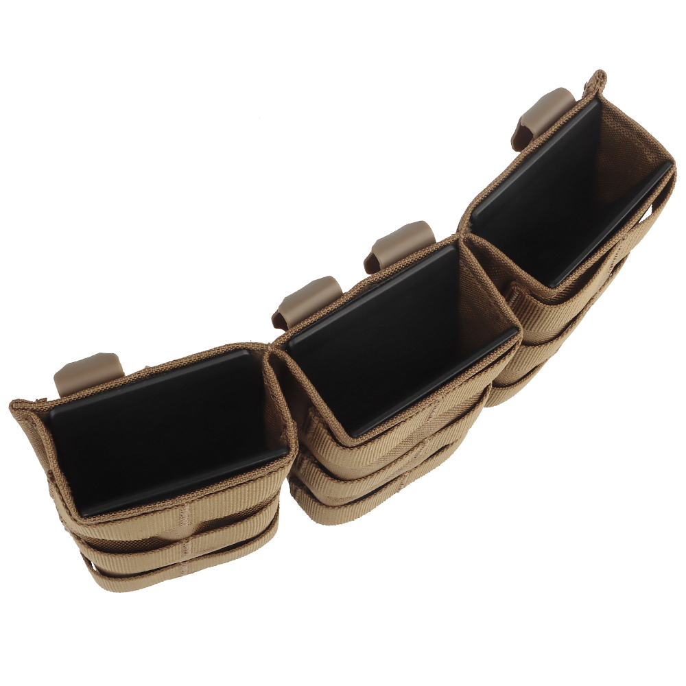 WOSPORT FAST 7.62 TRIPLE MAG POUCH (LONG)[WST-MG-F-19]