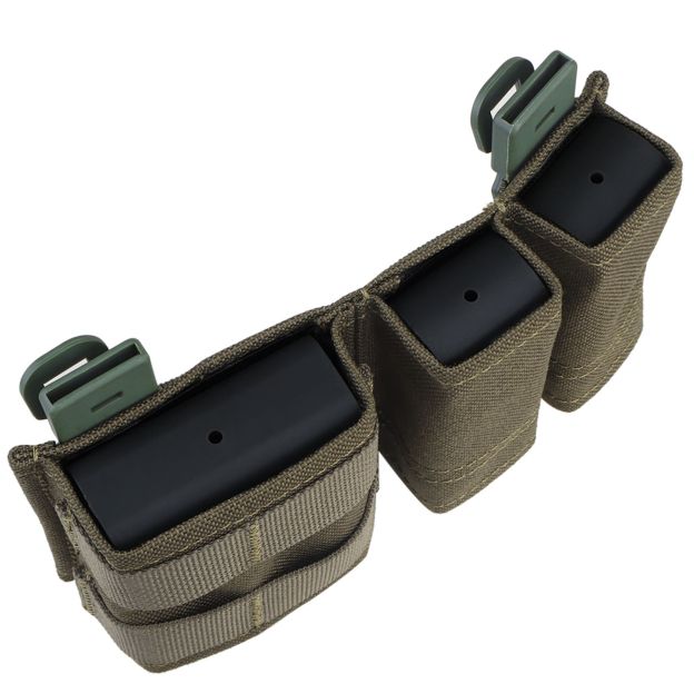 WOSPORT FAST 9MM &5.56 DOUBLE MAG POUCH (SHORT) [WST-MG-F-06]