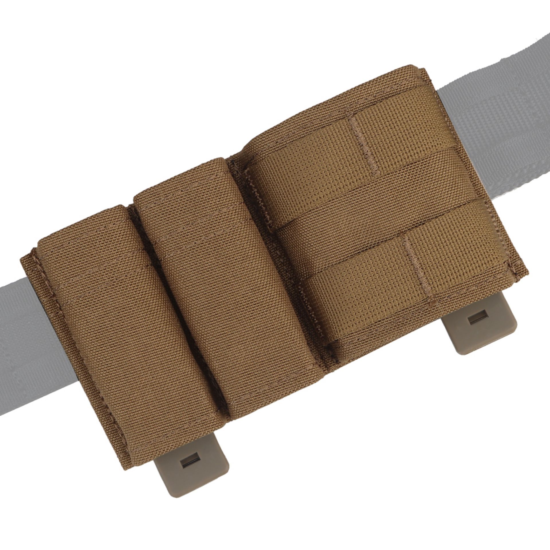 WOSPORT FAST 9MM &5.56 DOUBLE MAG POUCH (SHORT) [WST-MG-F-06]