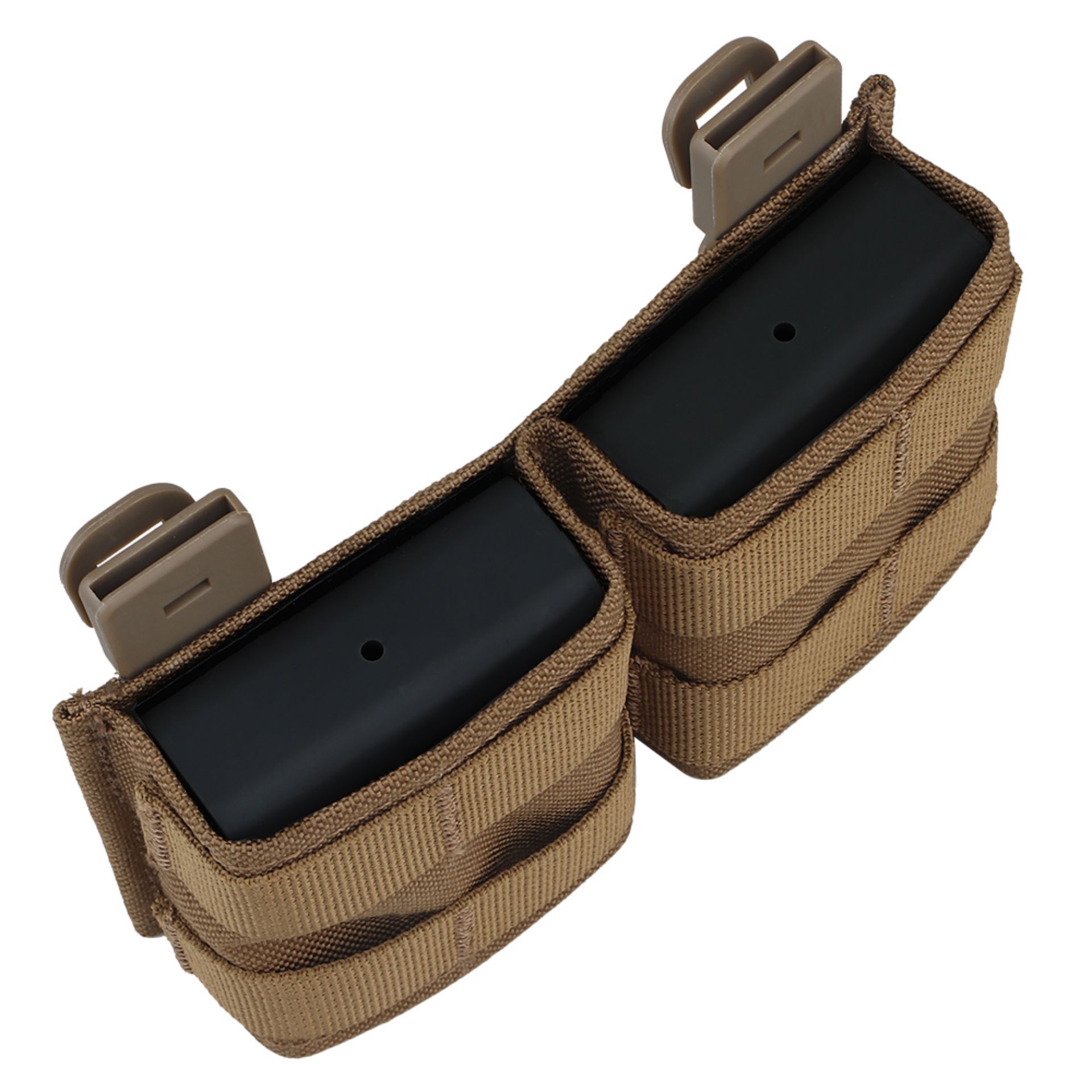 WOSPORTFAST 5.56 DOUBLE MAG POUCH (SHORT)[WST-MG-F-09]