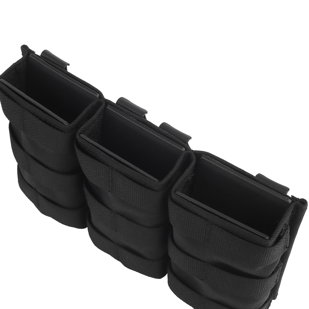 WOSPORT FAST 5.56 TRIPLE MAG POUCH (LONG) [WST-MG-F-14]
