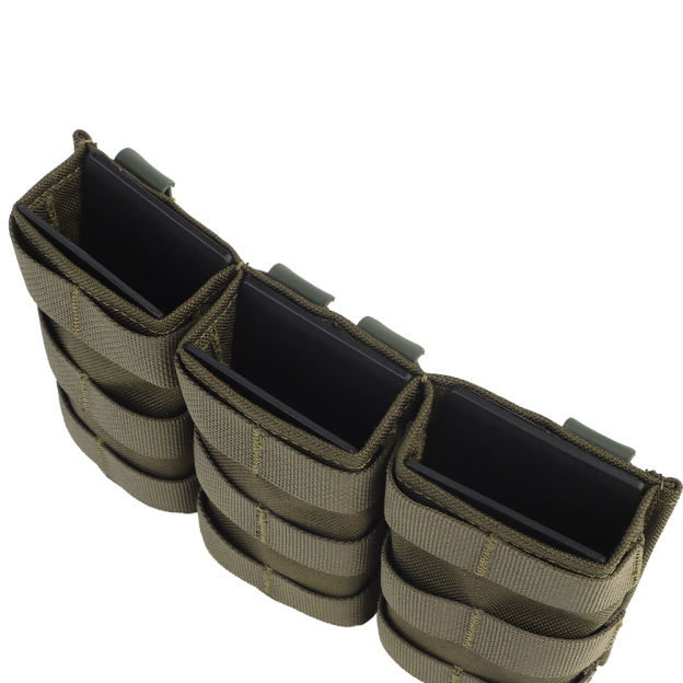 WOSPORT FAST 5.56 TRIPLE MAG POUCH (LONG) [WST-MG-F-14]