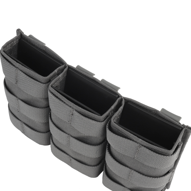 WOSPORT FAST 5.56 TRIPLE MAG POUCH (LONG) [WST-MG-F-14]