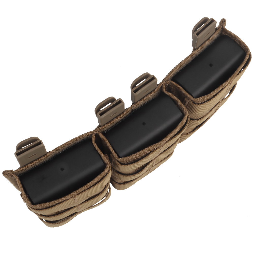 WOSPORT FAST 7.62 TRIPLE MAG POUCH (LONG)[WST-MG-F-19]