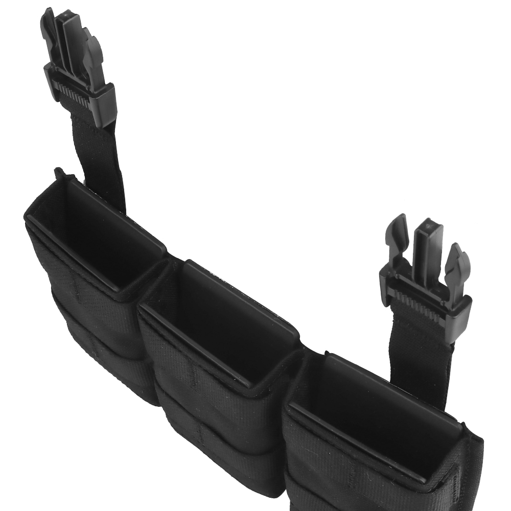 WOSPORT FAST 5.56 TRIPLE MAG POUCH (MEDIUM) FRONT PANEL[WST-MG-F-21]