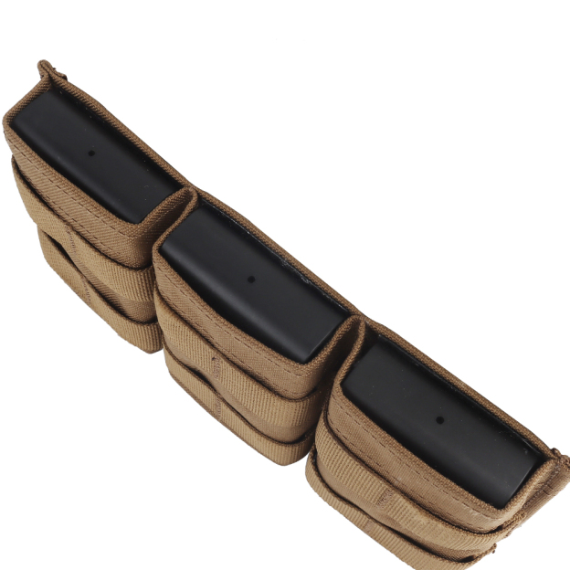 WOSPORT FAST 5.56 TRIPLE MAG POUCH (MEDIUM) FRONT PANEL[WST-MG-F-21]