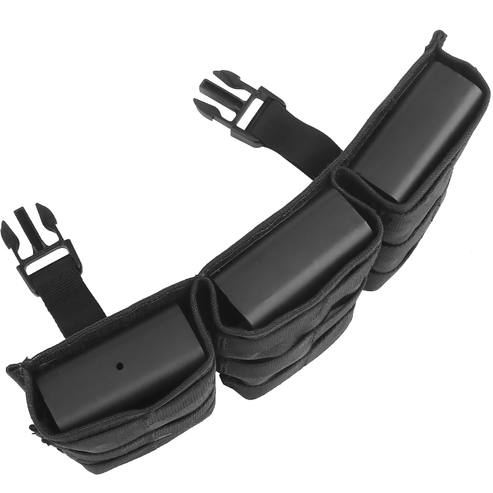 WOSPORT FAST 7.62 TRIPLE MAG POUCH (LONG) FRONT PANEL[WST-MG-F-24]