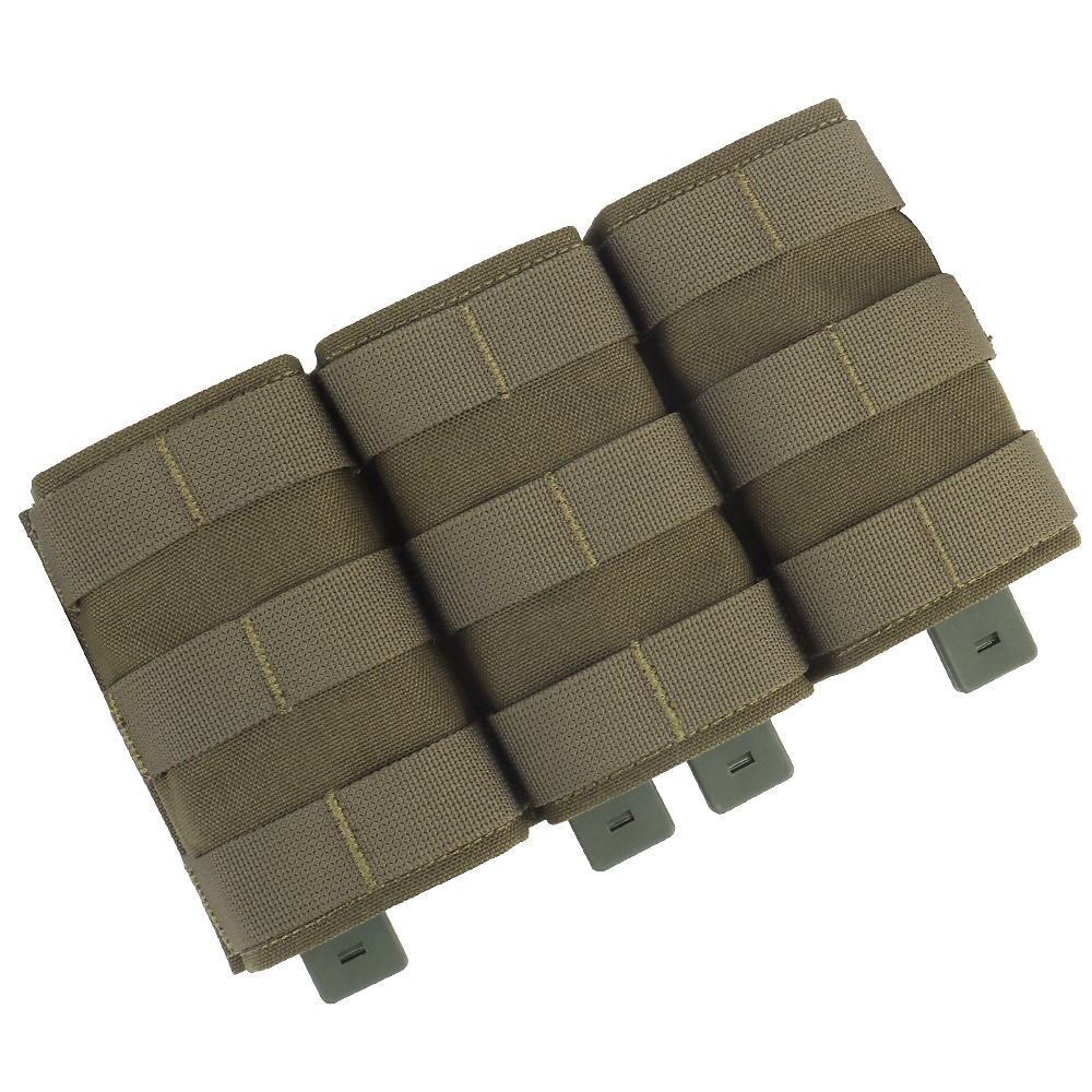 WOSPORT FAST 5.56 TRIPLE MAG POUCH (LONG) [WST-MG-F-14]