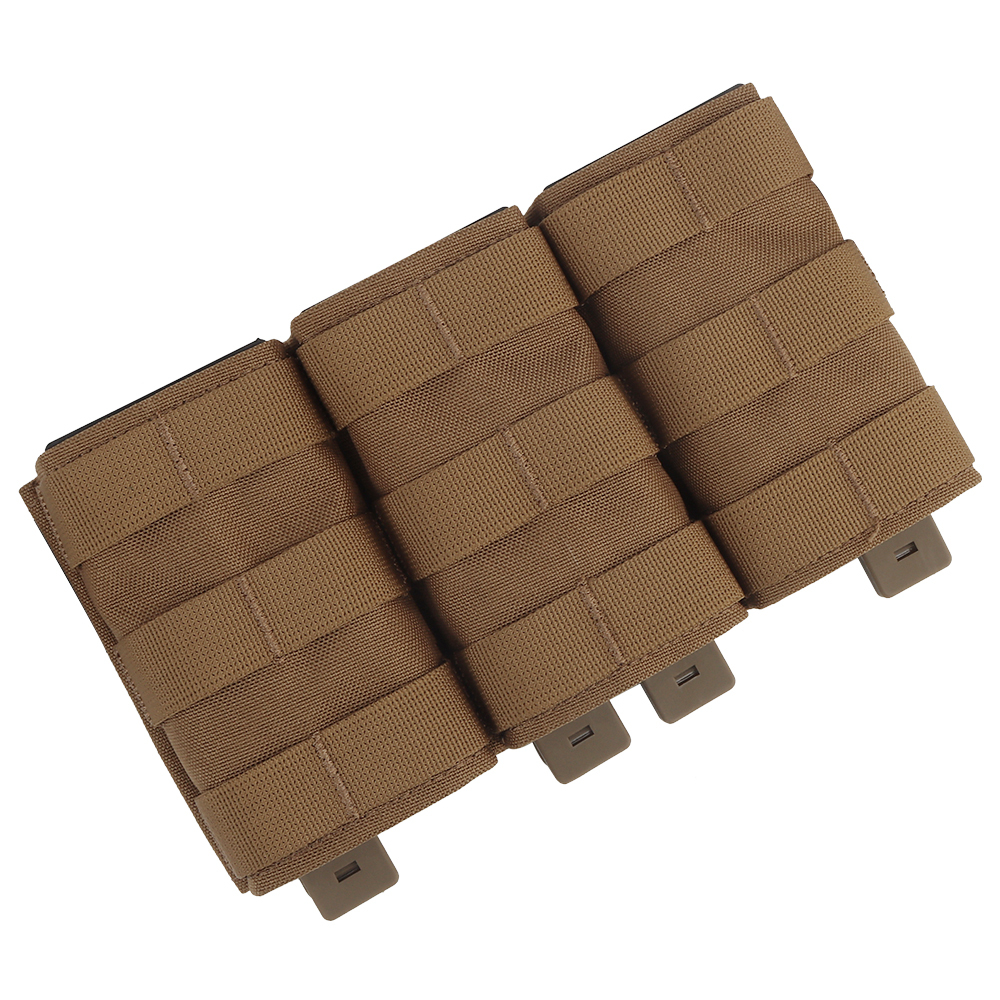 WOSPORT FAST 5.56 TRIPLE MAG POUCH (LONG) [WST-MG-F-14]