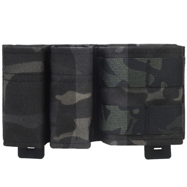 WOSPORT FAST 9MM &5.56 DOUBLE MAG POUCH (SHORT) [WST-MG-F-06]