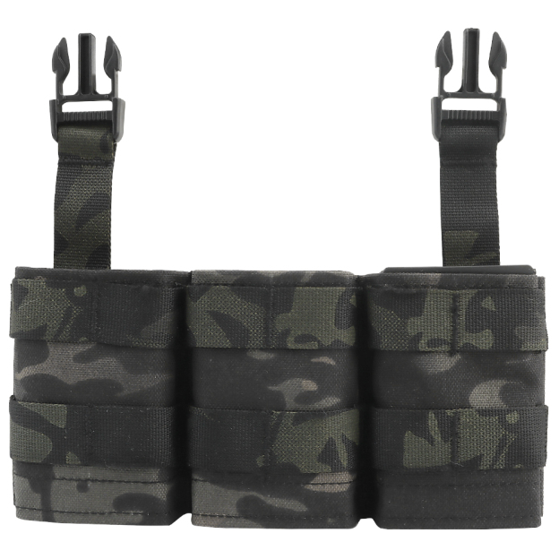 WOSPORT FAST 5.56 TRIPLE MAG POUCH (MEDIUM) FRONT PANEL[WST-MG-F-21]