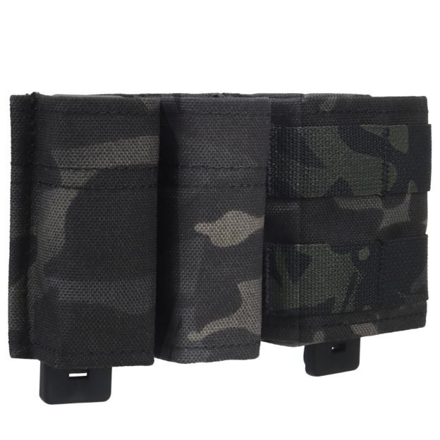 WOSPORT FAST 9MM &5.56 DOUBLE MAG POUCH (SHORT) [WST-MG-F-06]