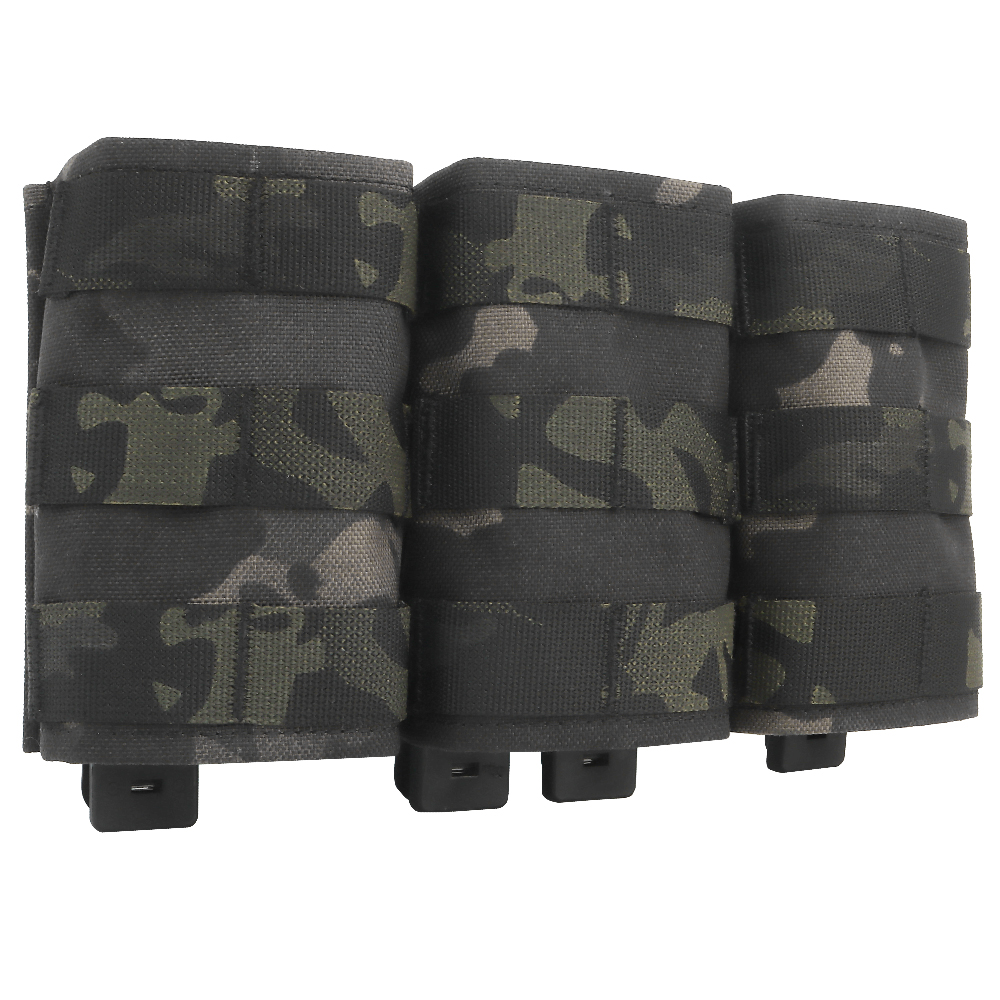 WOSPORT FAST 5.56 TRIPLE MAG POUCH (LONG) [WST-MG-F-14]