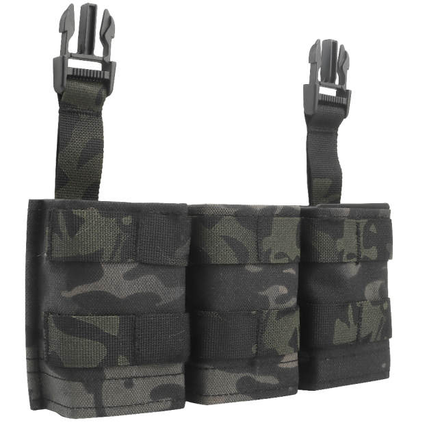 WOSPORT FAST 5.56 TRIPLE MAG POUCH (MEDIUM) FRONT PANEL[WST-MG-F-21]