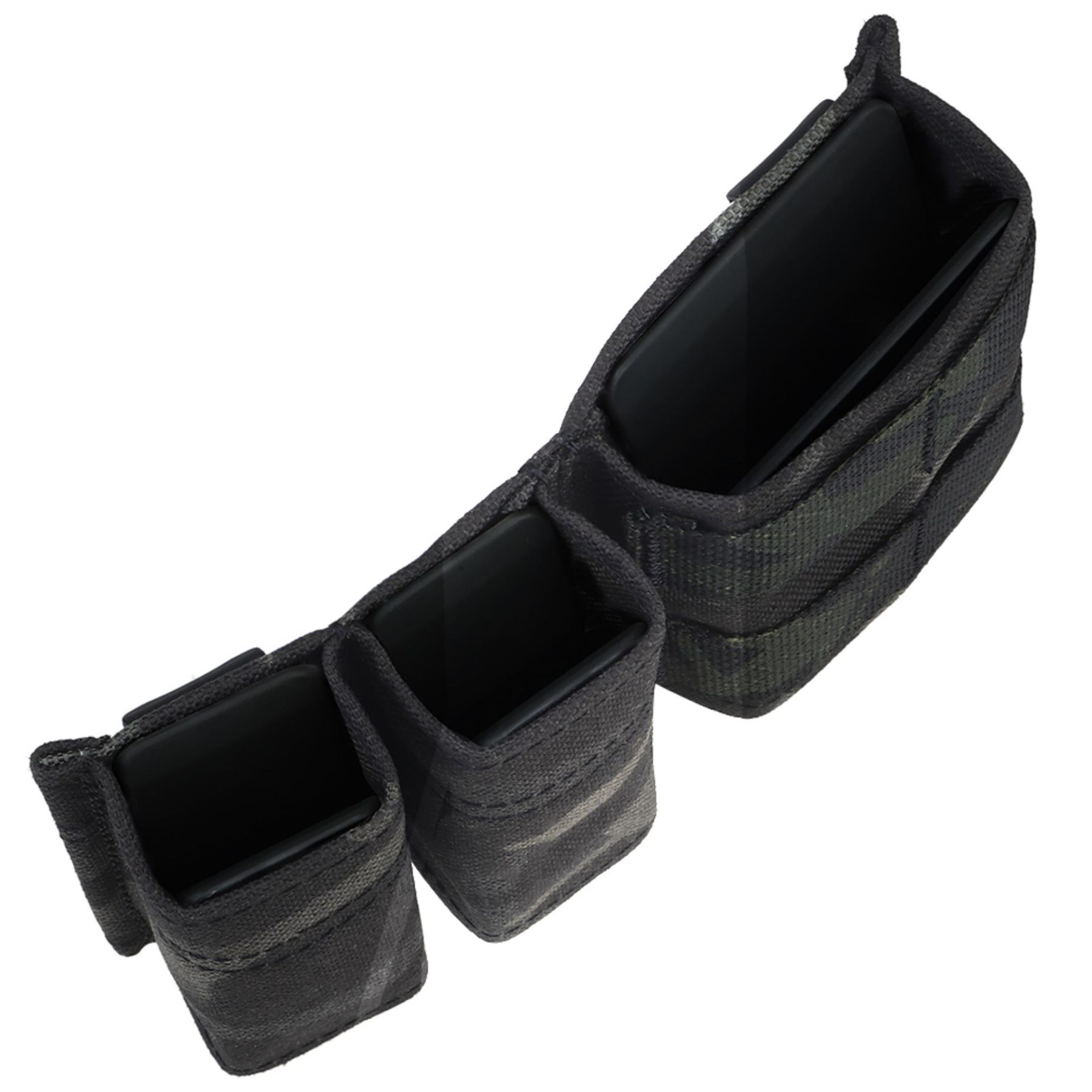 WOSPORT FAST 9MM &5.56 DOUBLE MAG POUCH (SHORT) [WST-MG-F-06]