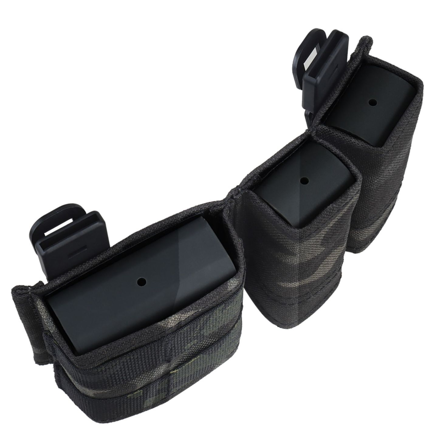 WOSPORT FAST 9MM &5.56 DOUBLE MAG POUCH (SHORT) [WST-MG-F-06]