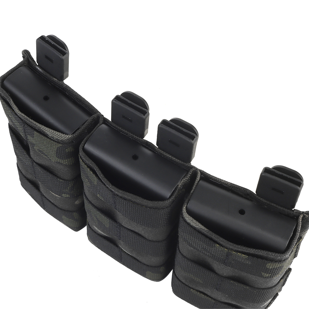 WOSPORT FAST 5.56 TRIPLE MAG POUCH (LONG) [WST-MG-F-14]
