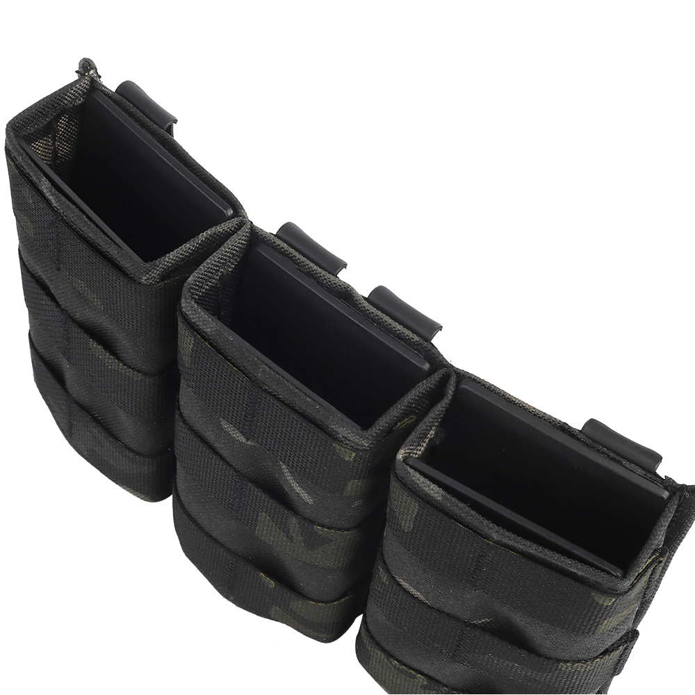 WOSPORT FAST 5.56 TRIPLE MAG POUCH (LONG) [WST-MG-F-14]