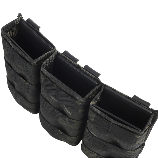WOSPORT FAST 5.56 TRIPLE MAG POUCH (LONG) [WST-MG-F-14]