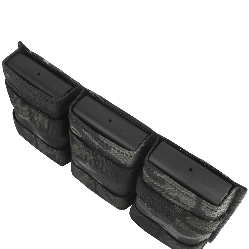WOSPORT FAST 5.56 TRIPLE MAG POUCH (MEDIUM) FRONT PANEL[WST-MG-F-21]