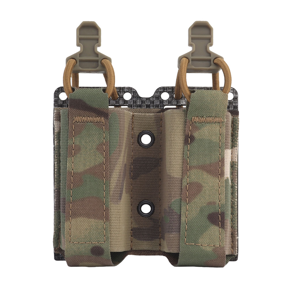 WOSPORT DOUBLE ELASTIC MAG POUCH（PISTOL） [WST-MG-70]