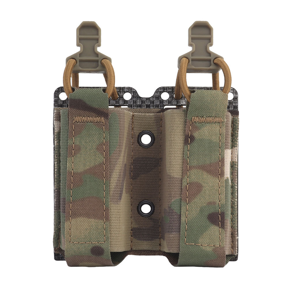 WOSPORT DOUBLE ELASTIC MAG POUCH（PISTOL） [WST-MG-70]